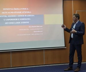 Načelnik Općine Vinica, dr.sc. Branimir Štimec, prof. predavač na 32. Međunarodnoj ljetnoj školi kineziologa