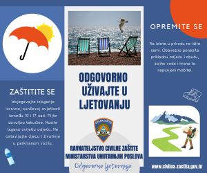 Odgovorno ljetovanje – preventivno informiranje građana