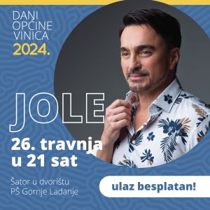 Ovog petka Jole u Vinici